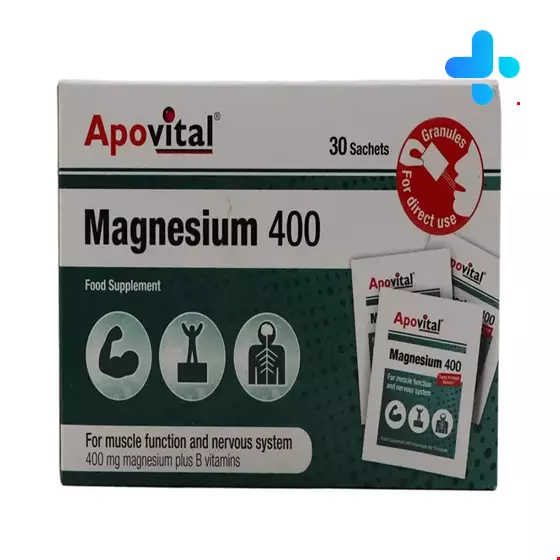 Apovital Magnesium 400 mg 30 Sachet