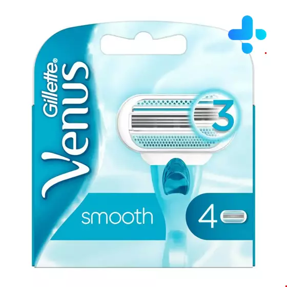 Gillette Venus Shaving Cartridges 3 Blade Pack of 4
