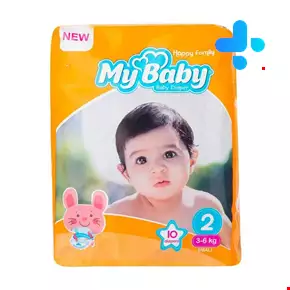 My Baby Size 2 Happy Family 10 diapers