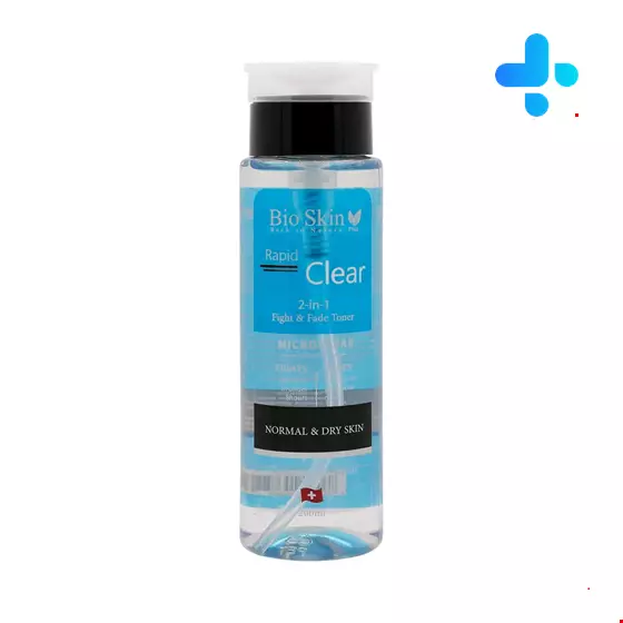 Bio Skin Plus 2 In 1 Toner For Dry & Normal Skin  200 ml 