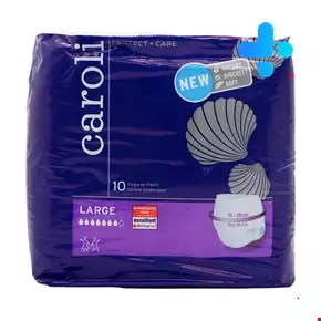 Caroli Protect Plus Care Larg Adult Protective Diaper 10 Pants