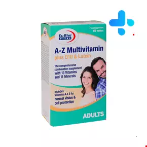 Eurhovital AZ Multivitamin Plus Q10 And Lutein 60 Tablets