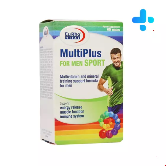 Eurhovital Multiplus For Men Sport 60 Tablets
