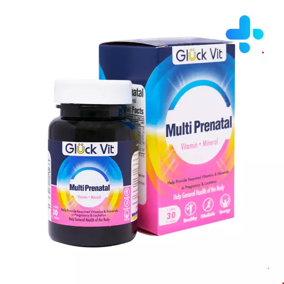 Gluk vit Multi Prenatal 30 F.C Tablets