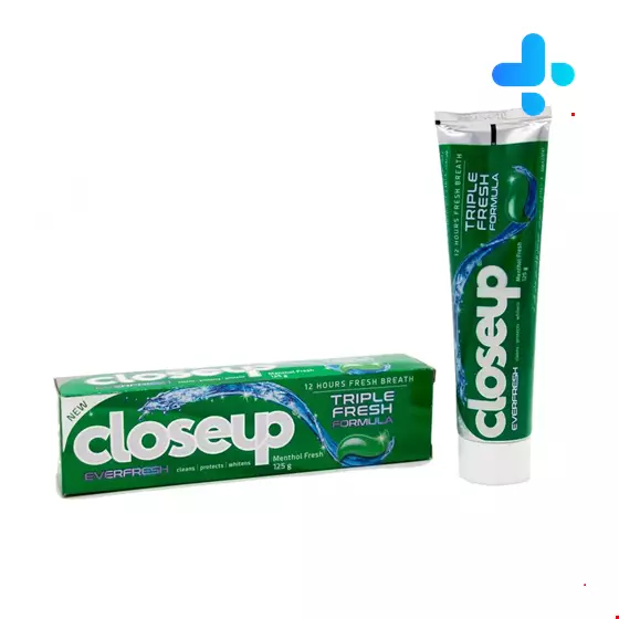 Icy White Menthol Brust Toothpaste Closeup