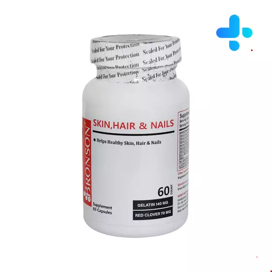 Skin hair and nails bronson 60 cap