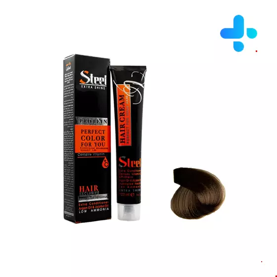 Steel Hair Color 100 ml 7.68