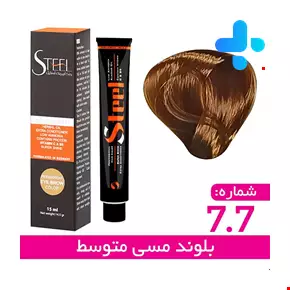 Steel Hair Color 100 ml 7.7