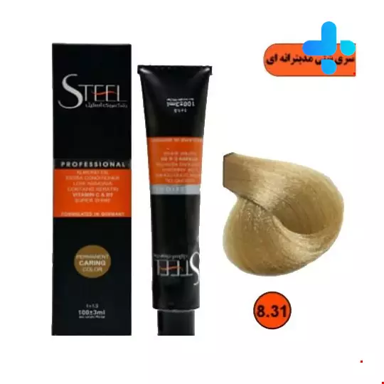 Steel Hair Color 100 ml 8.31